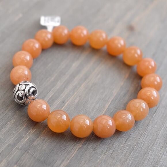 Brighton Contempo Chroma Aventurine Stretch Beaded Bracelet NWT Retired Style
